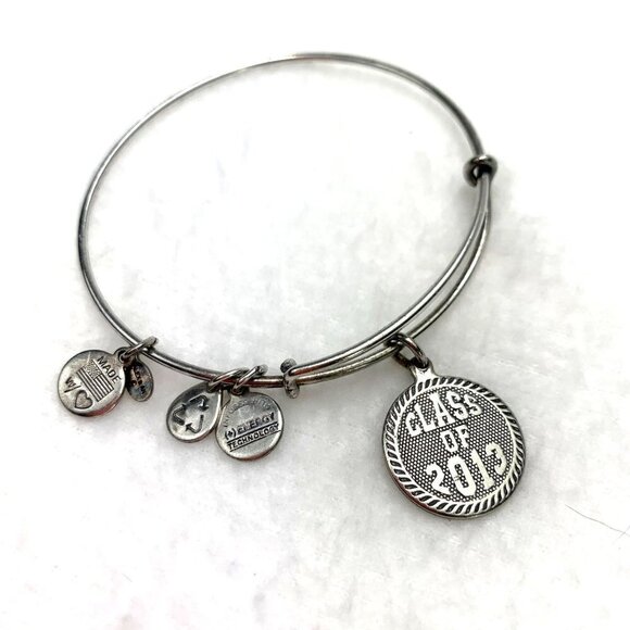 Alex and Ani Class of 2013 Charm Bracelet - Expands 2"- 3.5" - Picture 1 of 2